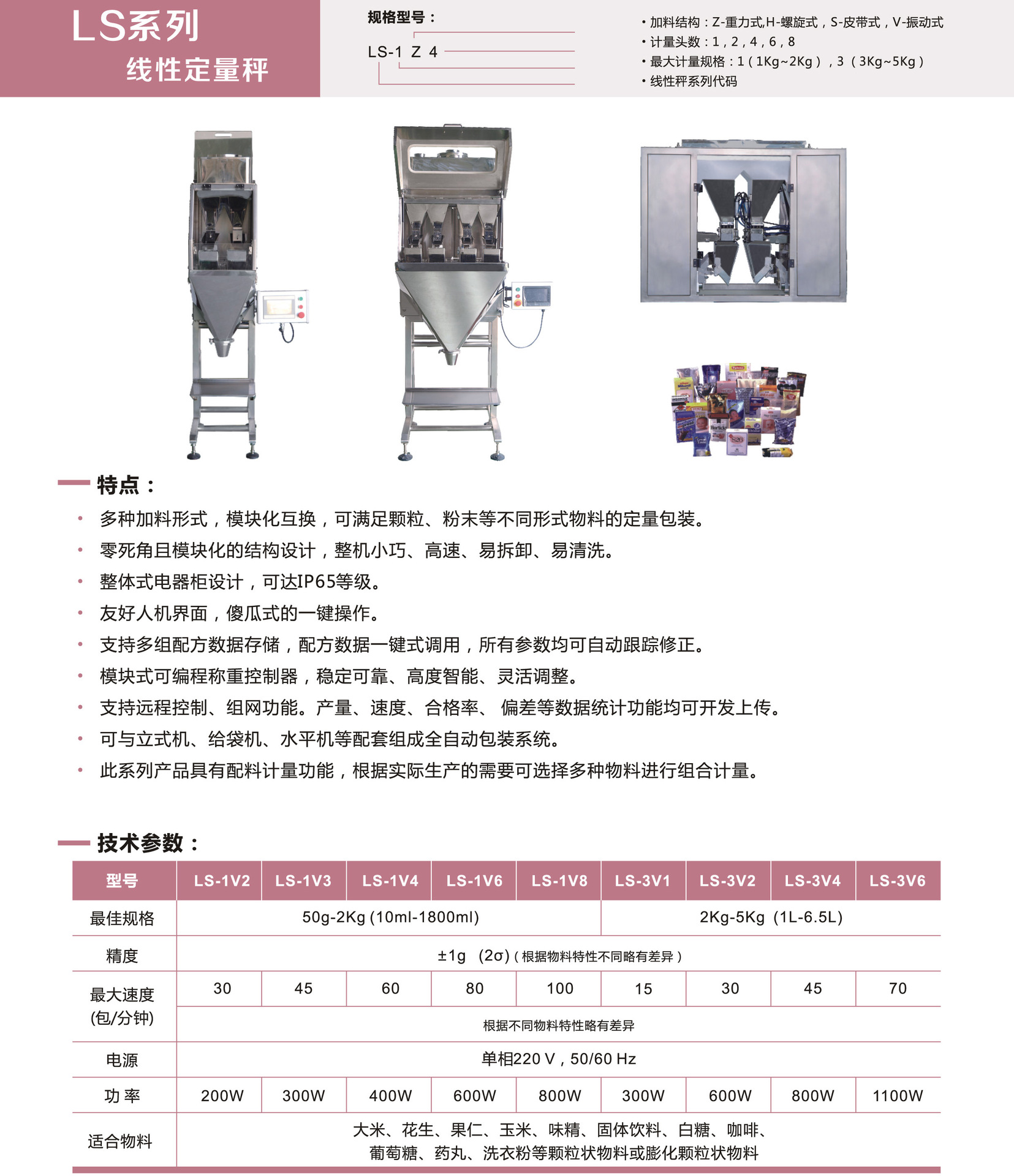 LS系列线性定量秤1