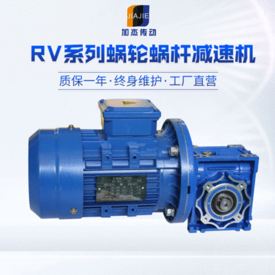 RV系列蜗轮蜗杆减速机 水产设备 用RV4010蜗轮蜗杆减速机厂家