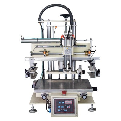 小型平面丝印机汽车玻璃电动车挡泥板印刷机防护套丝印机机厂家