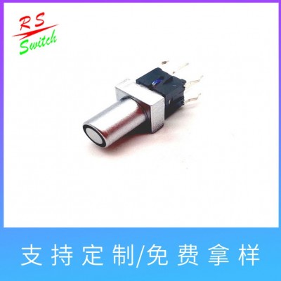 红黄绿白蓝带LED灯轻触开关电器新能源电脑电源Electronic Switch  5-999个